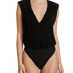 Ramy Brook Regina Embroidered Bodysuit